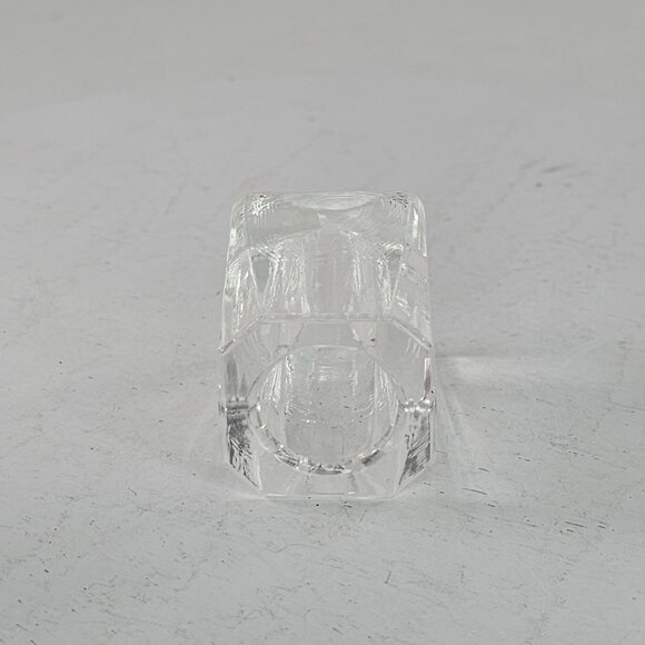 Hand-Painted Ukraine Red Floral Egg With Clear Glass Stand - Picture 9 of 9